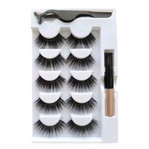 5 Pairs Magenetic Eyelashes