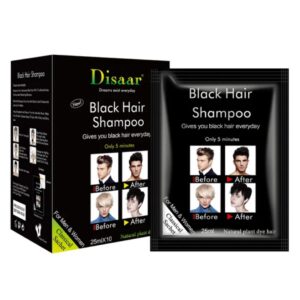 Disaar - Black Hair Shampoo 25 ml x 10