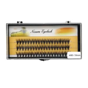 High Quality Single Cluster Eyelashes - 10mm