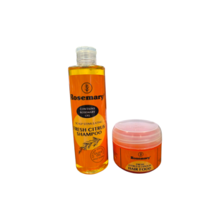 Rosemary - Citrus & Lanoli Shampoo & Hairfood Combo