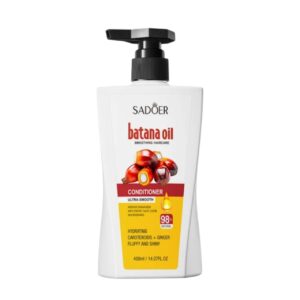 SADOER Batana Oil Conditioner 400ml bottle for moisturizing, softening, and nourishing healthy-looking hair.